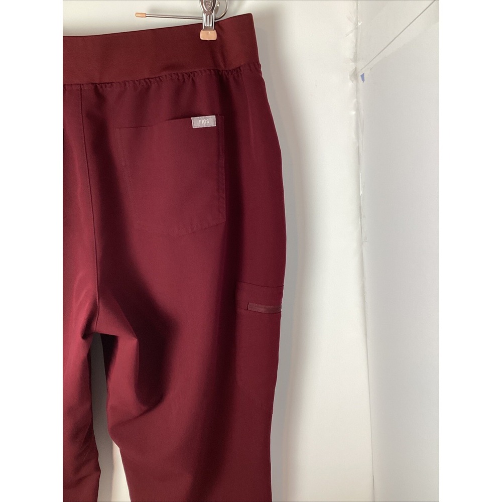 Figs Technical Collection Set Women's Burgundy Size XXL Top Jogger Pants XXL-P - Picture 14 of 16